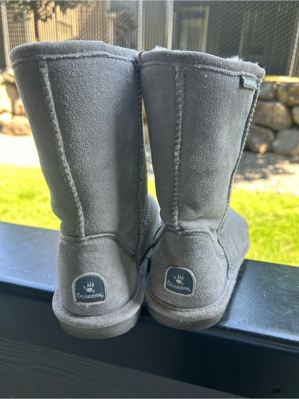 BearPaw Women's Gray Boots